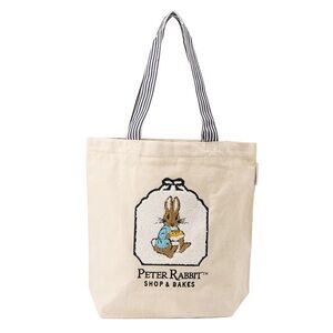 🇯🇵 Kyoto Peter Rabbit Shop & Bakes Cotton Canvas Tote Bag
